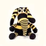 Black Yellow Large Elephant 1