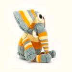 Orange Gray Floppy Elephant 4