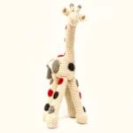 White Red Gray Giraffe 1