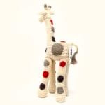 White Red Gray Giraffe 2