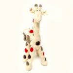 White Red Gray Giraffe 4