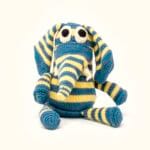 Yellow Blue Large Elephant 1