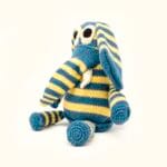 Yellow Blue Large Elephant 2