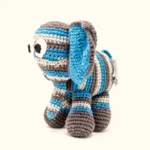 Grey Blue small Elephant 2