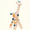 Giraffe-Cream/Blue/Orange