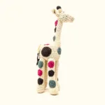 White pink blue Giraffe 4