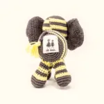 Yellow Gray small Elephant 3